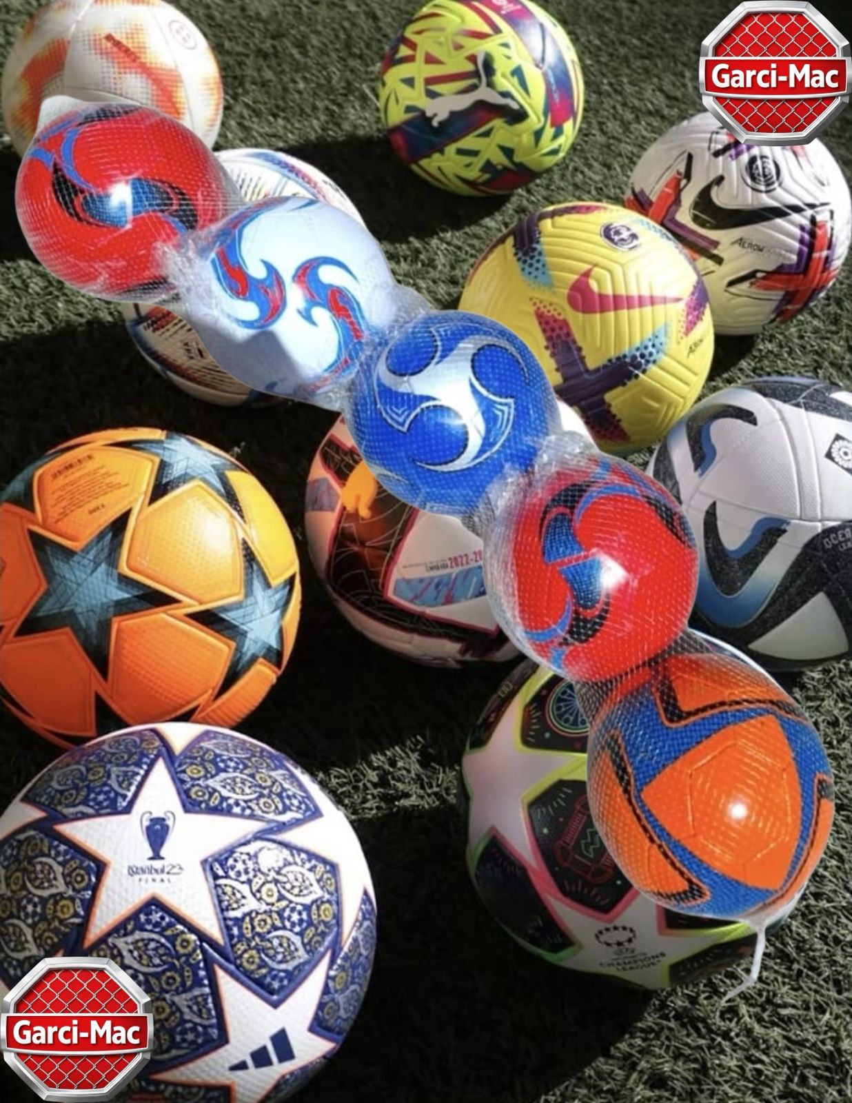 BALON DE FUTBOL RED 5 PIEZAS